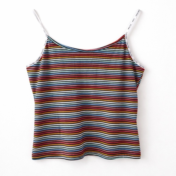 Calvin Klein Vibrant Striped Camisole - Picture 2 of 4